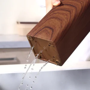 S9b2dcc93d7df493688d0a09b1428a60bv.webp 1pc New PP Home Kitchen Knife Block Holder Rack Stands with Wood Grain Surface and Rubber Plastic Coating for Kitchen Storage