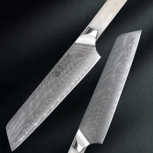 F.YOUNG 8.5" Japanese Kiritsuke Knife Damascus Steel Kitchen Professional Chef Knife Sharp Slicing Cleaver Cooking Tools Cutlery