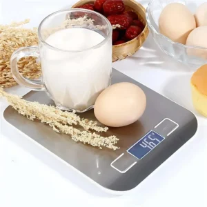 S9dcc6879907a49a68dd9000c2a2e78b26.webp Kitchen Digital Scale Multi-function Portable Weighing Scale LCD Display USB Electronic Scales Baking Measuring Tools