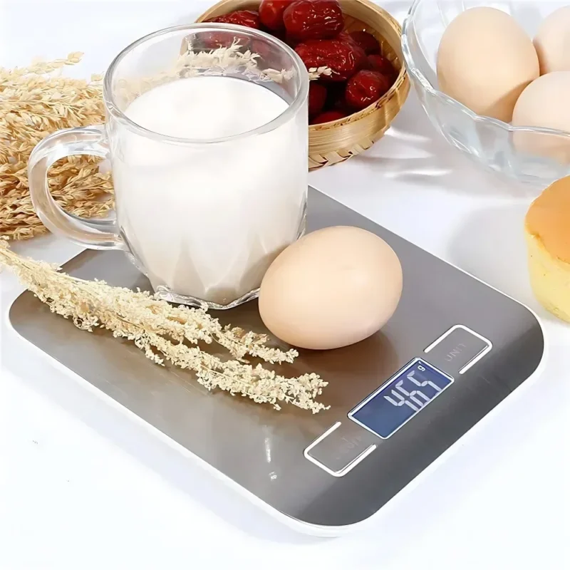 S9dcc6879907a49a68dd9000c2a2e78b26.webp Kitchen Digital Scale Multi-function Portable Weighing Scale LCD Display USB Electronic Scales Baking Measuring Tools