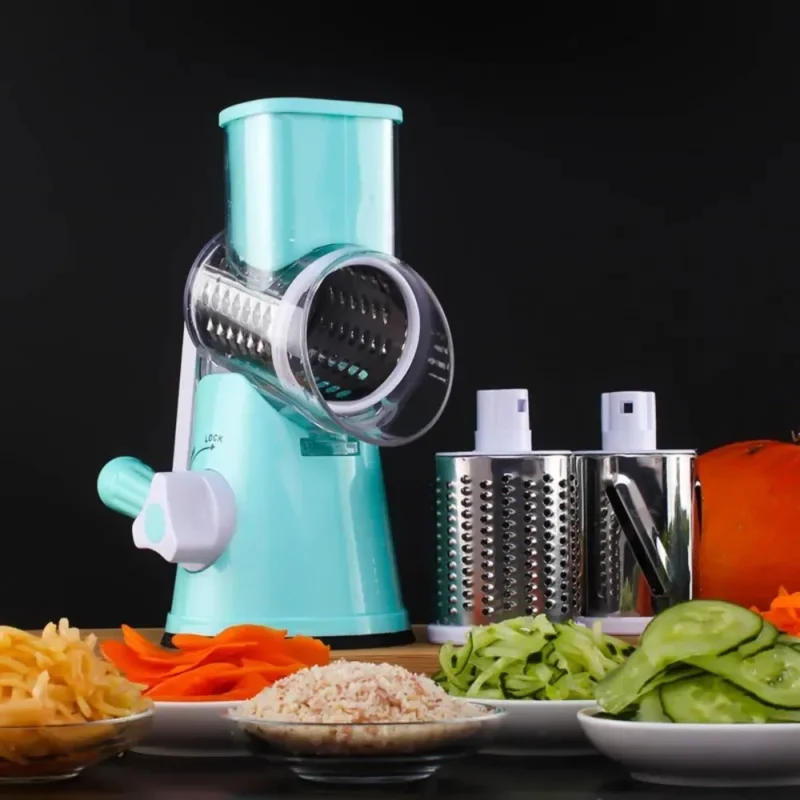 Sa311f5d33e2d4b6fad8036bda2c04300q.webp Fruit & Vegetable Tools Vegetable Chopper Kitchen Gadgets Shredders Food Cutter Multifunctional Rotary Manual Slicers Kitchen