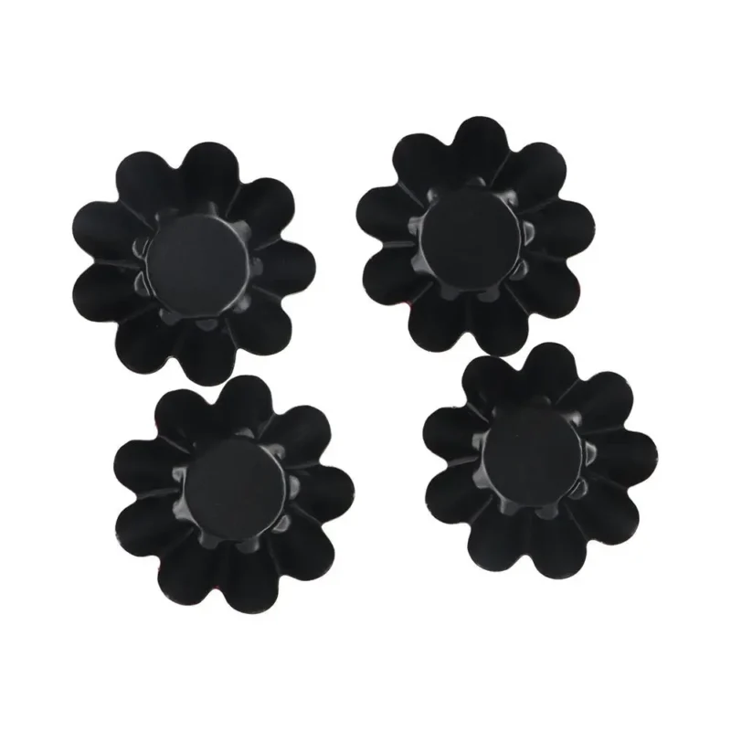 Sa7f4bd073fa341008ff9cd85568cb5fbT.webp Bakeware Carbon Steel Egg Tart Molds Non-stick Mini Cake Mold Reusable Creative Tartlet Baking Mold Home