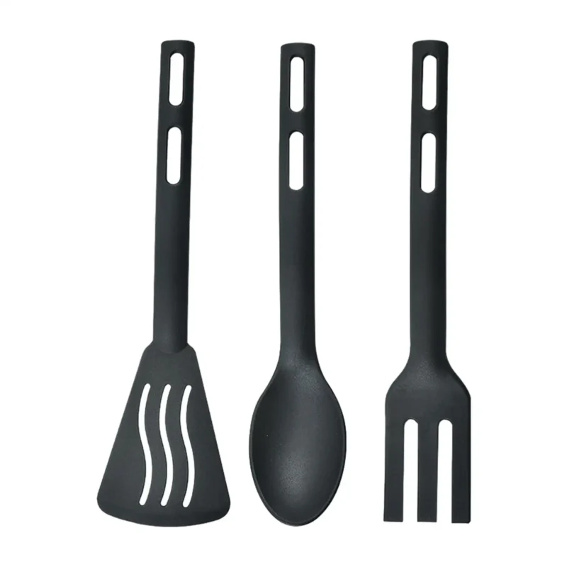 Kitchen Tool Set Nylon Cooking Tools Set Sturdy Cutlery Kit With Non-Stick Spatulas Comfortable Handle Cookware Accessories