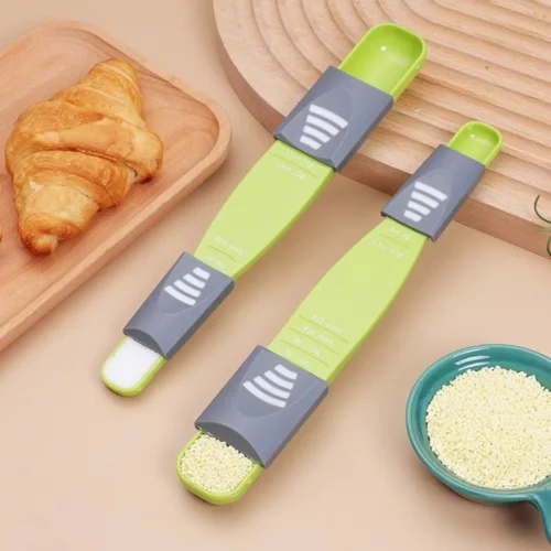 Safd8ea2004e44d41b4aa53a88bc518c4r.webp Kitchen Tools: Roasting Measuring Spoon With Scale, Grams, Household Salt Spoon, Coffee Measuring Spoon Adjustable Spoon
