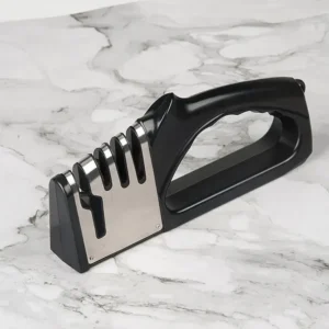 Sb85723afb4044e6e9f0e6df306d4862cx.webp Kitchen 4 Segment Knife Sharpener Multifunctional Portable Non-slip Base Knife Sharpener Household Kitchen Gadgets Accessories