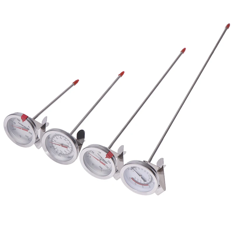 Kitchen Tools Stainless Steel 0~200℃/20～280℃/0～300℃ Cooking Temperature Meter Probe Thermometer Milk Coffee Food Meat Gauge
