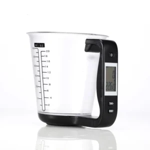 Kitchen Scales with LCD Display 1000g/1g Measuring Cup Kitchen Mixing Bowl Temperature Measurement Cups Kitchen Baking Tools