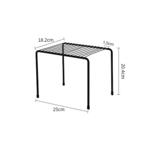 Iron Kitchen Storage Rack Closet Shelf Dish Drying Rack Spice Jars Holder Seasoning Bottles Shelves Spice Rack Kitchen Organizer