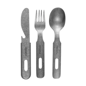 Fire-Maple Antarcti 3in1 Utensils Set Fork Knife Spoon Outdoor Tableware 304 Stainless Steel Camping Cooking Portable Cutlery