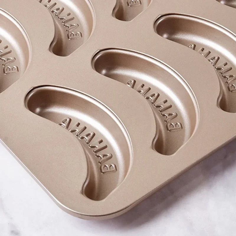 Scf8f2ef0bc6046e5a43c271c6a1ce83fp.webp 10 Hole Baking Pan Carbon Cake Baking Mold Baking Tray Non-Stick Muffin DIY Banana Cake Pan Moulds Baking Pans Bakeware Tools