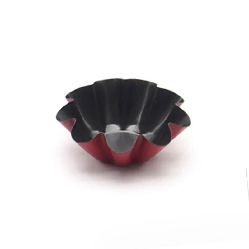 Sd4a52bf16a7c43a1a02da2cd52d8434dx.webp Bakeware Carbon Steel Egg Tart Molds Non-stick Mini Cake Mold Reusable Creative Tartlet Baking Mold Home