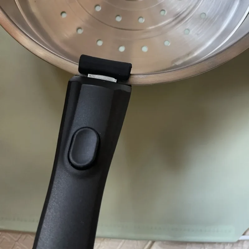 Cookware Anti-Scalding Removable Pot Handle Universal Portable Detachable Frying Pan Handle Ergonomic Pot Replacement Clip Dish