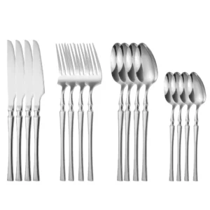 Sdddfabd72a2b4e02b762a615bed24910c.webp 16pcs Gold Cutlery Set Forks Knives Spoons Dinnerware Dishwasher Safe Stainless Steel Western Tableware Silverware Wedding Gift
