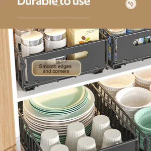 Se2d0be9872894fde82697a7c67e7a276e.webp Kitchen Storage Rack Pull Out Cabinet Organizer Slide Drawer Storage Tray Seasoning Bottle Spice Storage Rack Kitchen Organizer