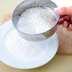 Kitchen Useful Small Tools Multifunctional Manual Flour Mesh Powder Stainless Steel Flour Sieve Practical Durable Accessories