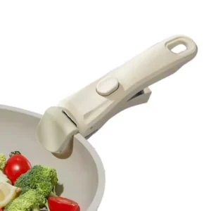 Cookware Anti-Scalding Removable Pot Handle Universal Portable Detachable Frying Pan Handle Ergonomic Pot Replacement Clip Dish