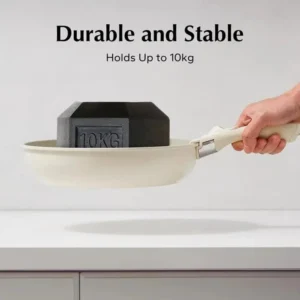 Cookware Anti-Scalding Removable Pot Handle Universal Portable Detachable Frying Pan Handle Ergonomic Pot Replacement Clip Dish
