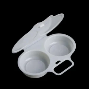 Food Grades Plastic Microwave Cooking Eggs Steamer Convenient Kitchen Cooking Mold Egg Poacher Kitchen Gadgets Fried Egg Tool