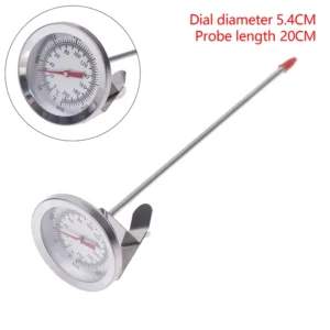 Kitchen Tools Stainless Steel 0~200℃/20～280℃/0～300℃ Cooking Temperature Meter Probe Thermometer Milk Coffee Food Meat Gauge