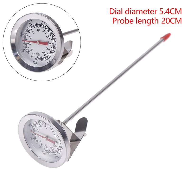 Kitchen Tools Stainless Steel 0~200℃/20～280℃/0～300℃ Cooking Temperature Meter Probe Thermometer Milk Coffee Food Meat Gauge