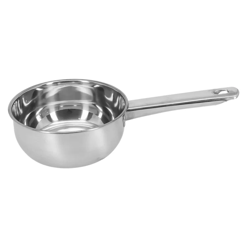 Sf065b4ea7bf74fda9e02d51a3574e181E.webp Stainless Steel Uncoated Nonstick Saucepan Household Milk Cooking Pot Frying Pan Induction Cooker Gas Stove Kitchen Utensils