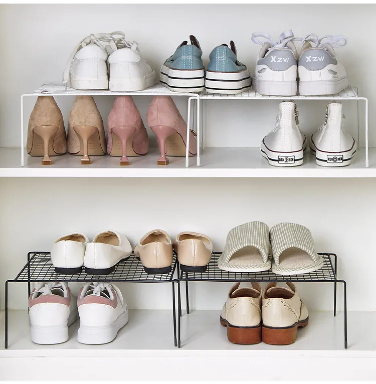 Iron Kitchen Storage Rack Closet Shelf Dish Drying Rack Spice Jars Holder Seasoning Bottles Shelves Spice Rack Kitchen Organizer