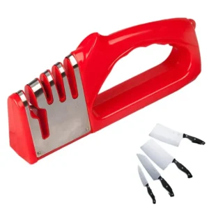 Sf32ea9b84b3a4cd6b69fdaf2de88284eC.webp Kitchen 4 Segment Knife Sharpener Multifunctional Portable Non-slip Base Knife Sharpener Household Kitchen Gadgets Accessories