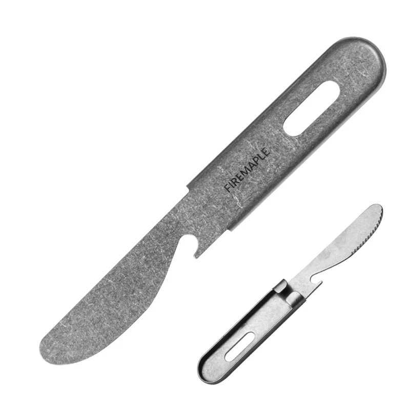 Fire-Maple Antarcti 3in1 Utensils Set Fork Knife Spoon Outdoor Tableware 304 Stainless Steel Camping Cooking Portable Cutlery
