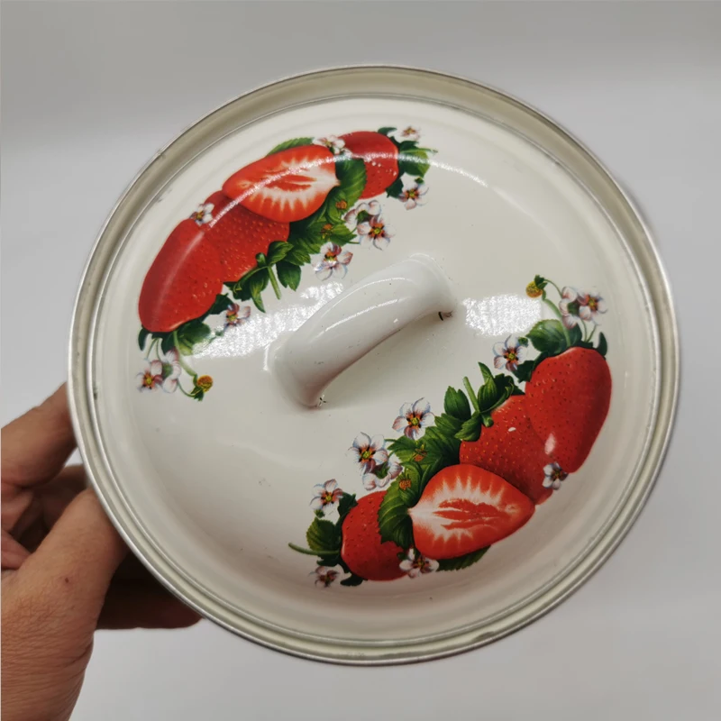Sf5fd278a4a594adab34d32e0facb936ea.webp 16cm 18cm 20cm 3piece Set Strawberry Enameled Cookware Set