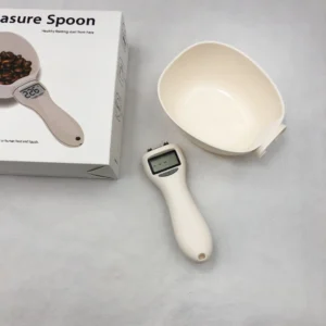 Sf8e4a31180904f2e90c27915357ee04dD.webp Kitchen Digital Food Measuring Spoon Scale Pet Food Measuring Spoon Scale Suitable For Cat And Dog Food Measuring Flour Spoon 