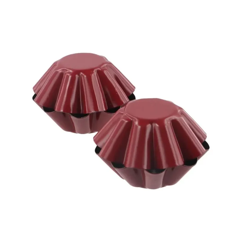 Sf905ad192d2d47559e6f2c3f9c9420915.webp Bakeware Carbon Steel Egg Tart Molds Non-stick Mini Cake Mold Reusable Creative Tartlet Baking Mold Home