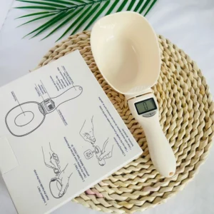 Sfa95d982231a4831a23c461ee6803b2bB.webp Kitchen Digital Food Measuring Spoon Scale Pet Food Measuring Spoon Scale Suitable For Cat And Dog Food Measuring Flour Spoon 