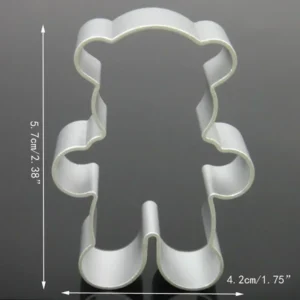 Kitchen Baking Creative Small Tools Metal Alloy Cake Cookie Bakeware Mould Fondant Cookie Cutters Biscuit Mold Diy Little Bear