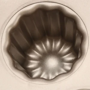 Dessert Mousse Custard Bakeware Carbon Steel French Cannele Mould Baking Tool Cake Pan Canele Mold
