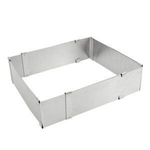 nlnnpptplpnowknulpvsvvwqqtosqtnvowpmGMDU.jpg Bakeware Stainless Steel Adjustable Mousse Ring DIY Cake Decorating Mould Square Cake Mold Dessert Baking Tool