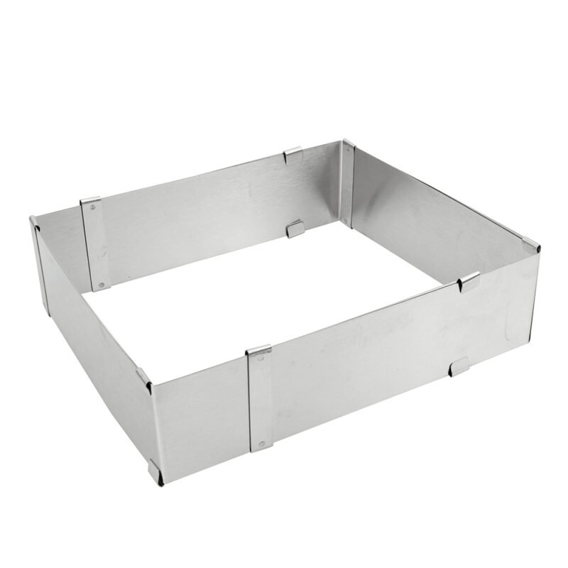 nlnnpptplpnowknulpvsvvwqqtosqtnvowpmGMDU.jpg Bakeware Stainless Steel Adjustable Mousse Ring DIY Cake Decorating Mould Square Cake Mold Dessert Baking Tool